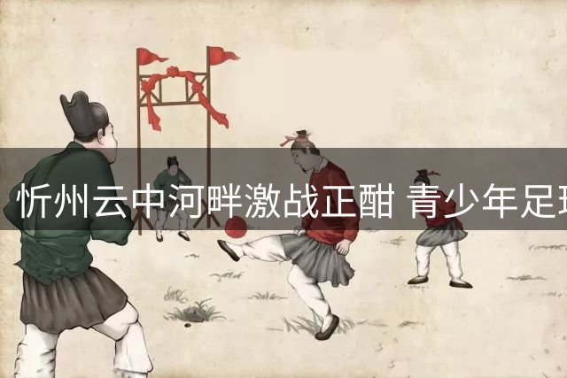 忻州云中河畔激战正酣 青少年足球健儿展风采